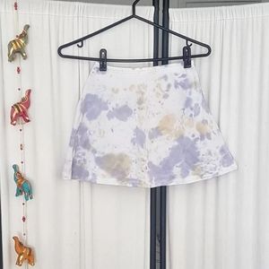 Los angeles apparel tie dye skort